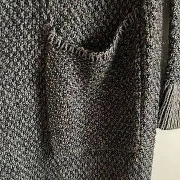 CAbi Lara Gray Duster Cardigan - Size: Small - Picture 4 of 7